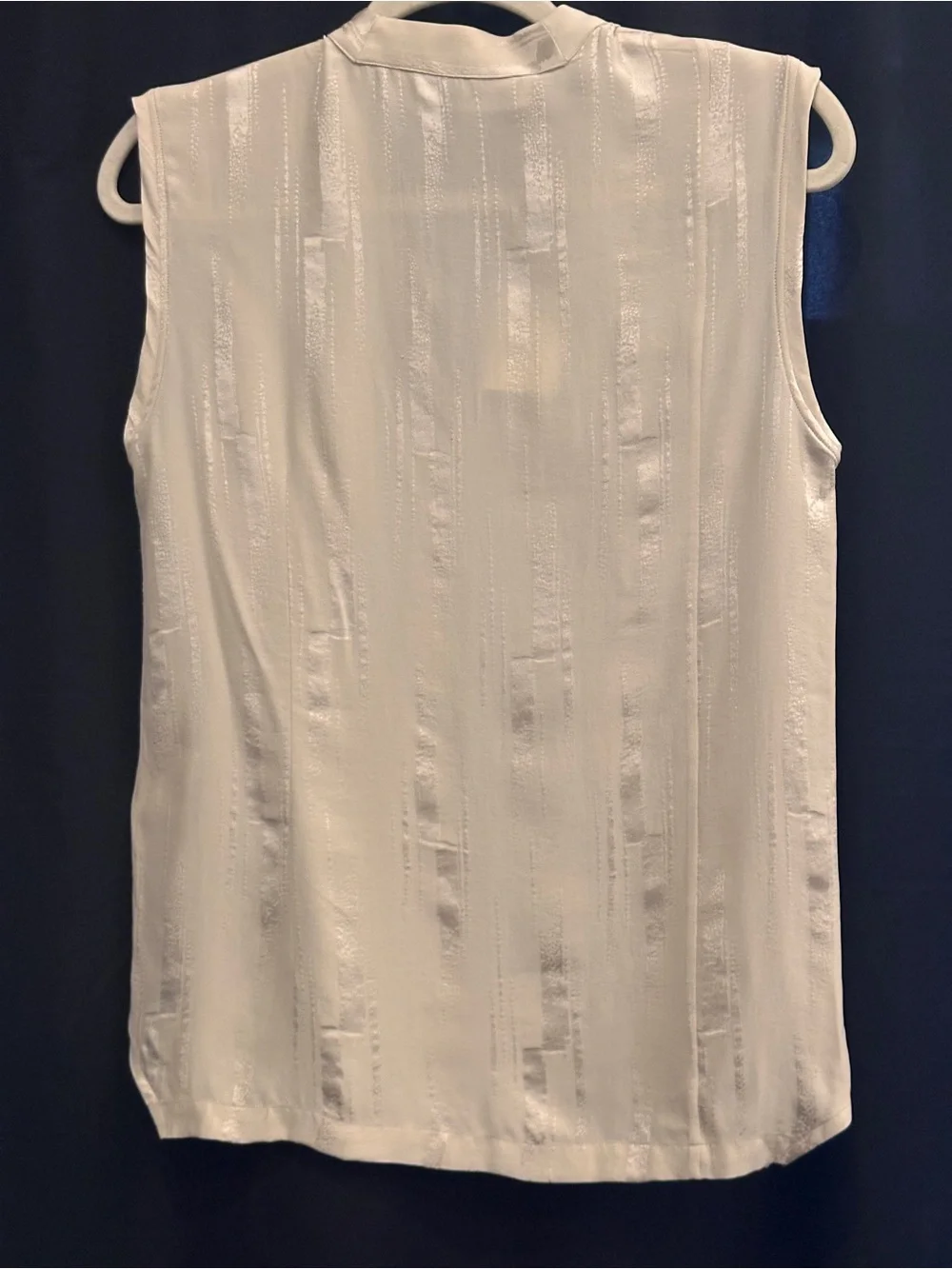 Golden Goose 100% Silk Sleeveless Top Champagne – NWT /made in Italy - Picture 13 of 13